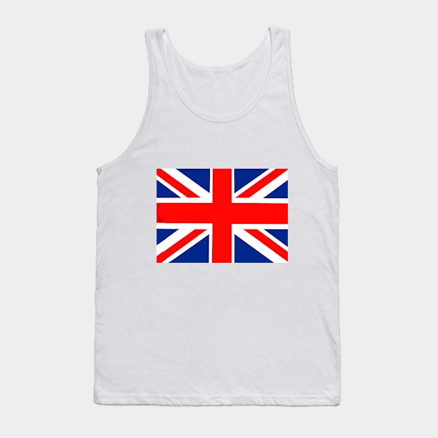 Flag Of Great Britain Tank Top by Krolkeor